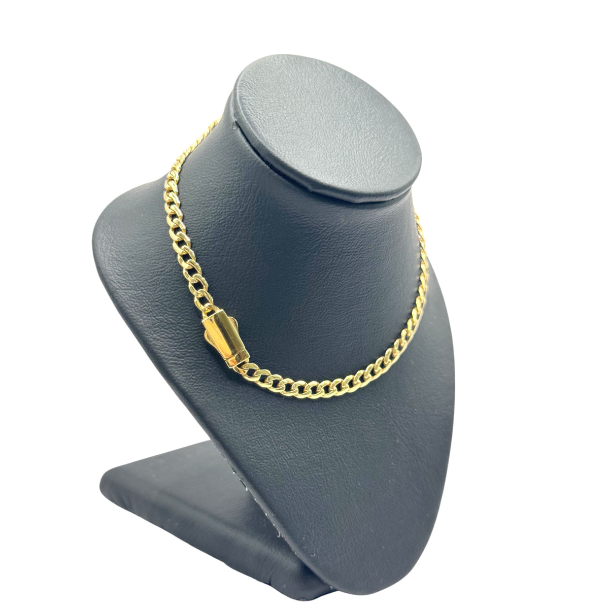 Pulso Barbado Italiano 21cm en Oro 10k