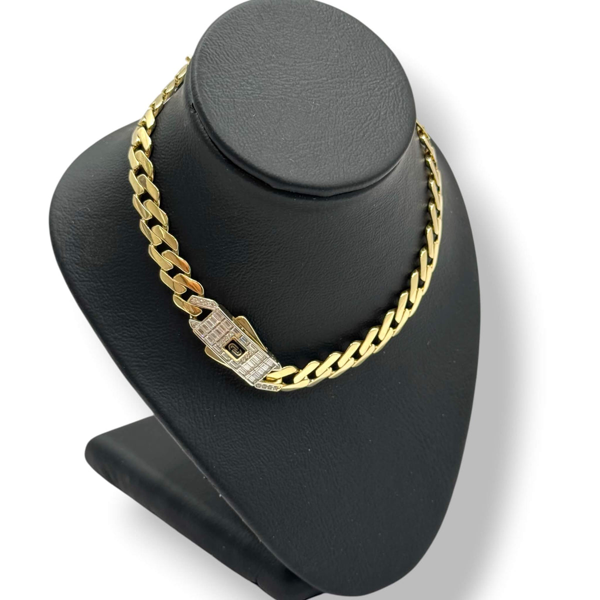 Pulso Cuban Diamond Elite Oro 10K