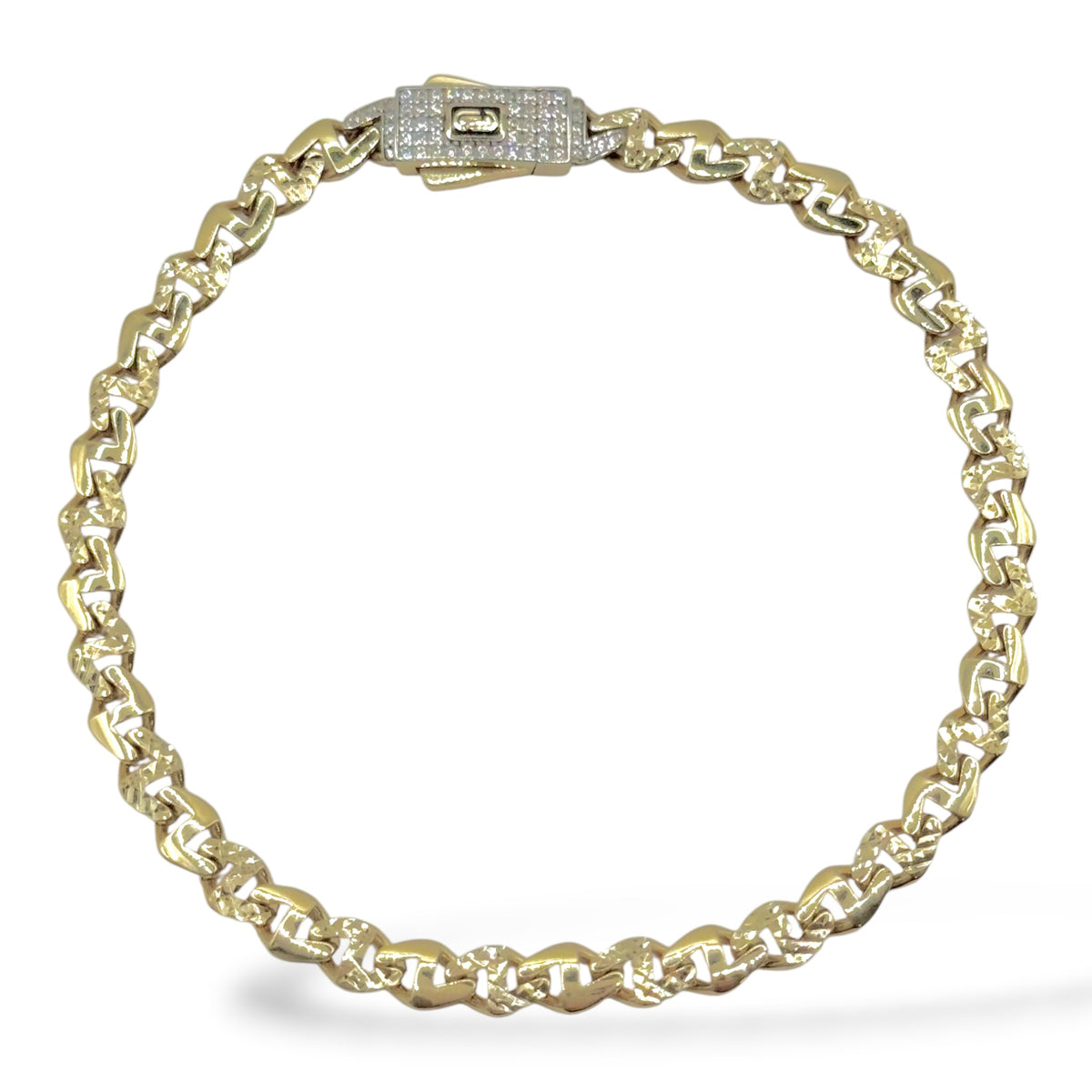 Pulso Cuban Legacy Oro 10K