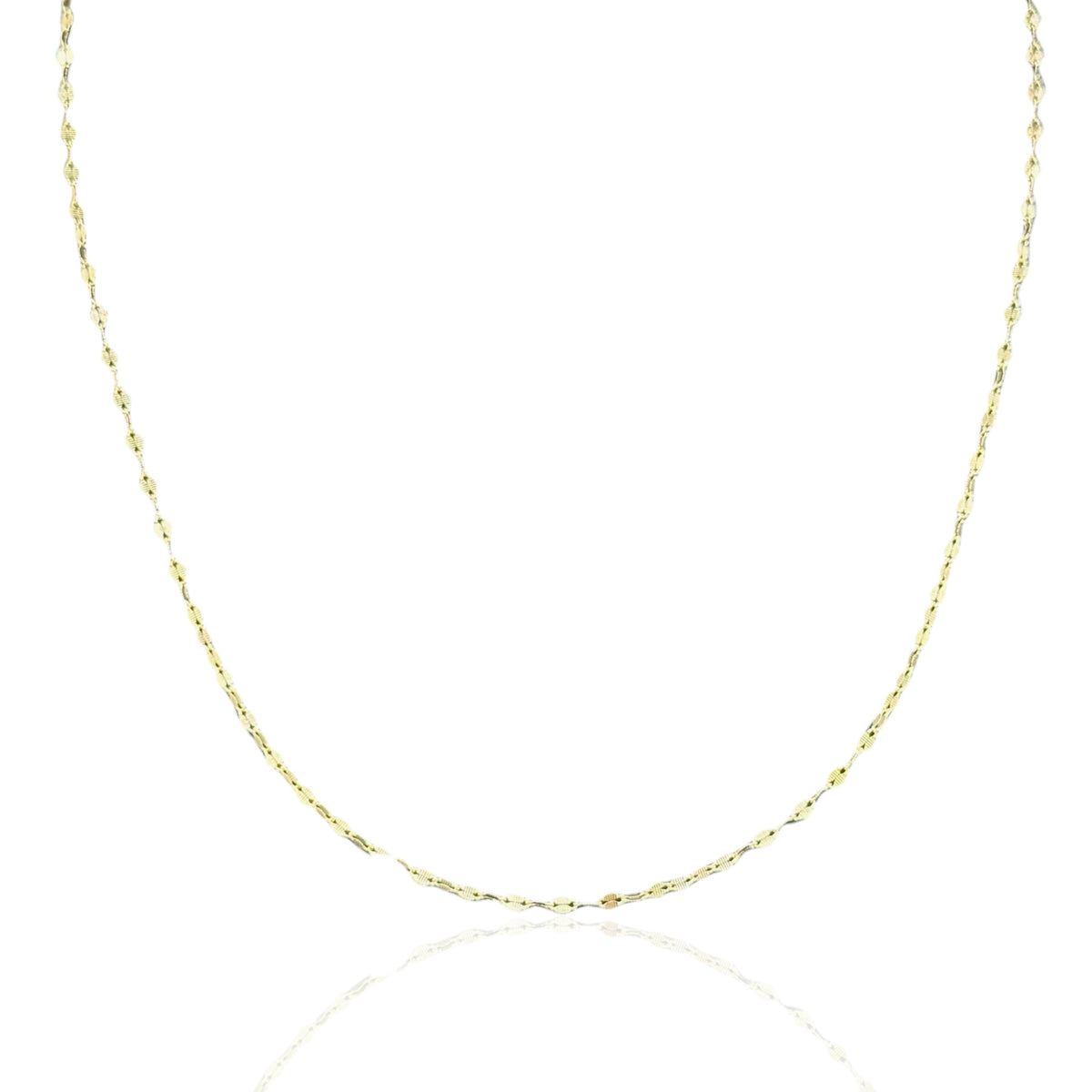 Grano de café 2 mm en Oro 10k
