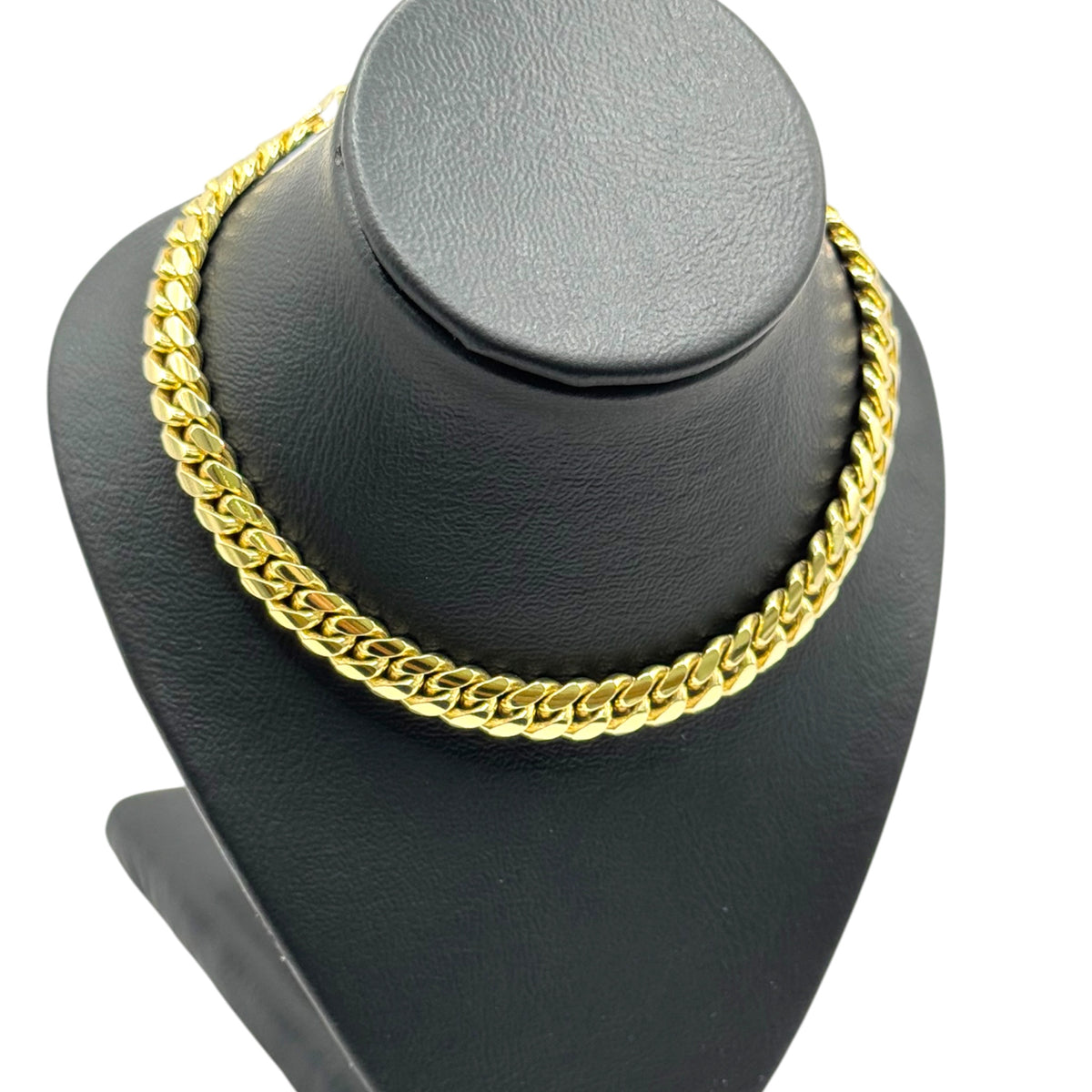 Pulsera Cubana 22cm en Oro 10k