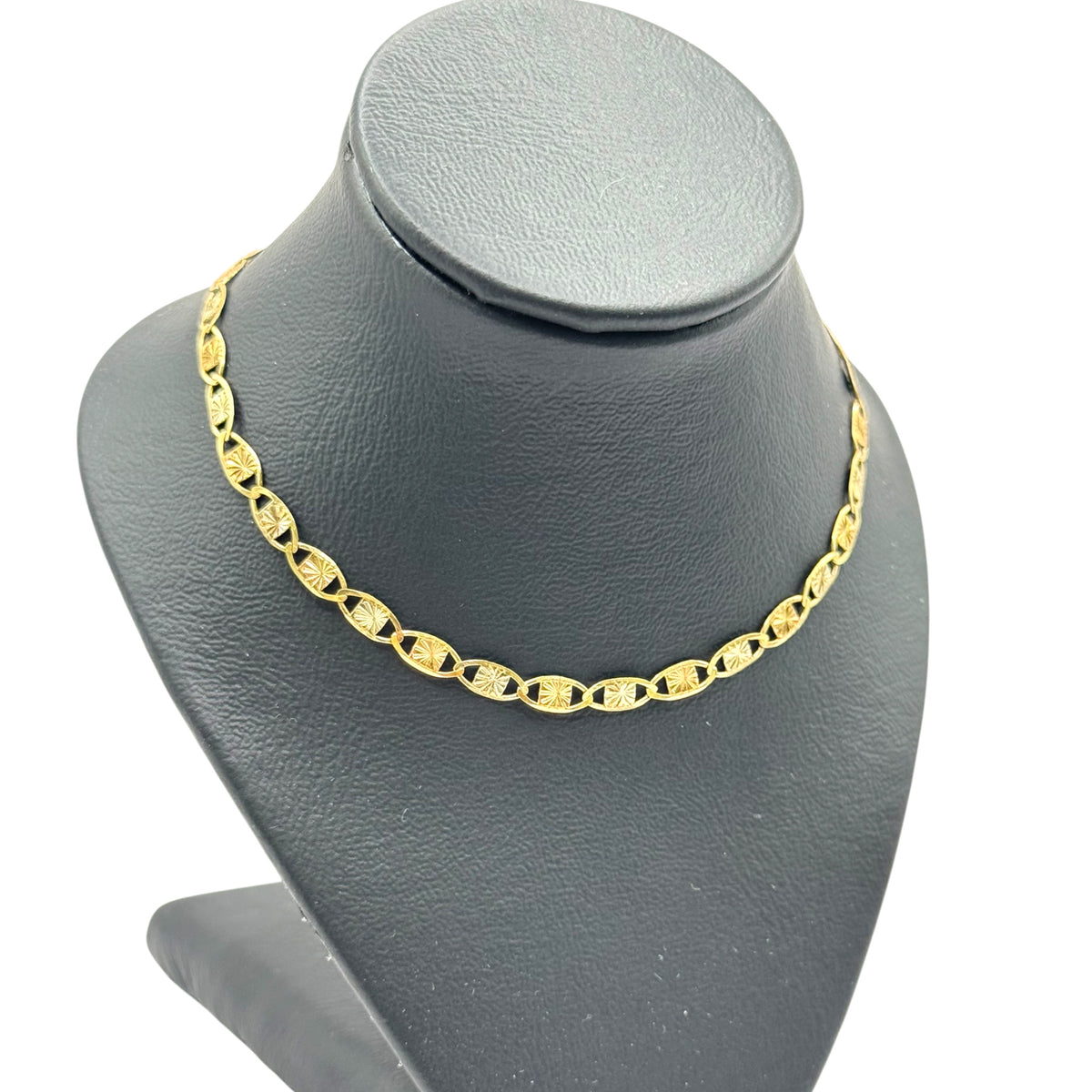 Pulsera Marino de 22cm y 3.5mm en Oro 10k
