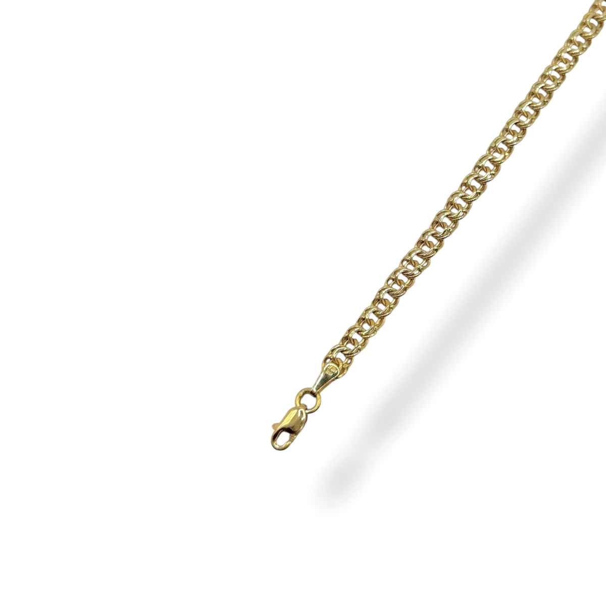 Pulsera Eslabón Chino en Oro 10k