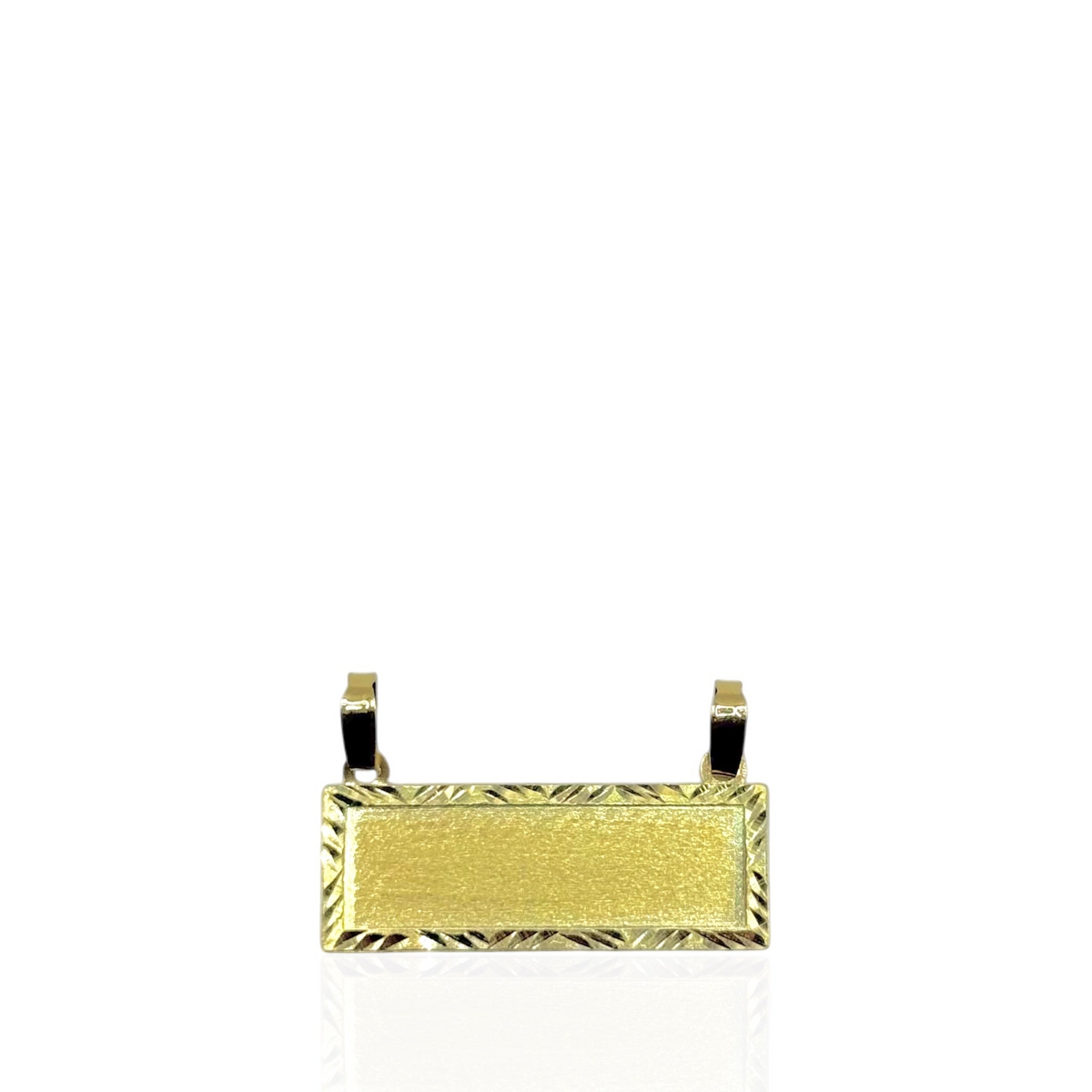 Placa Personalizable en Oro 10k (Incluye nombre)