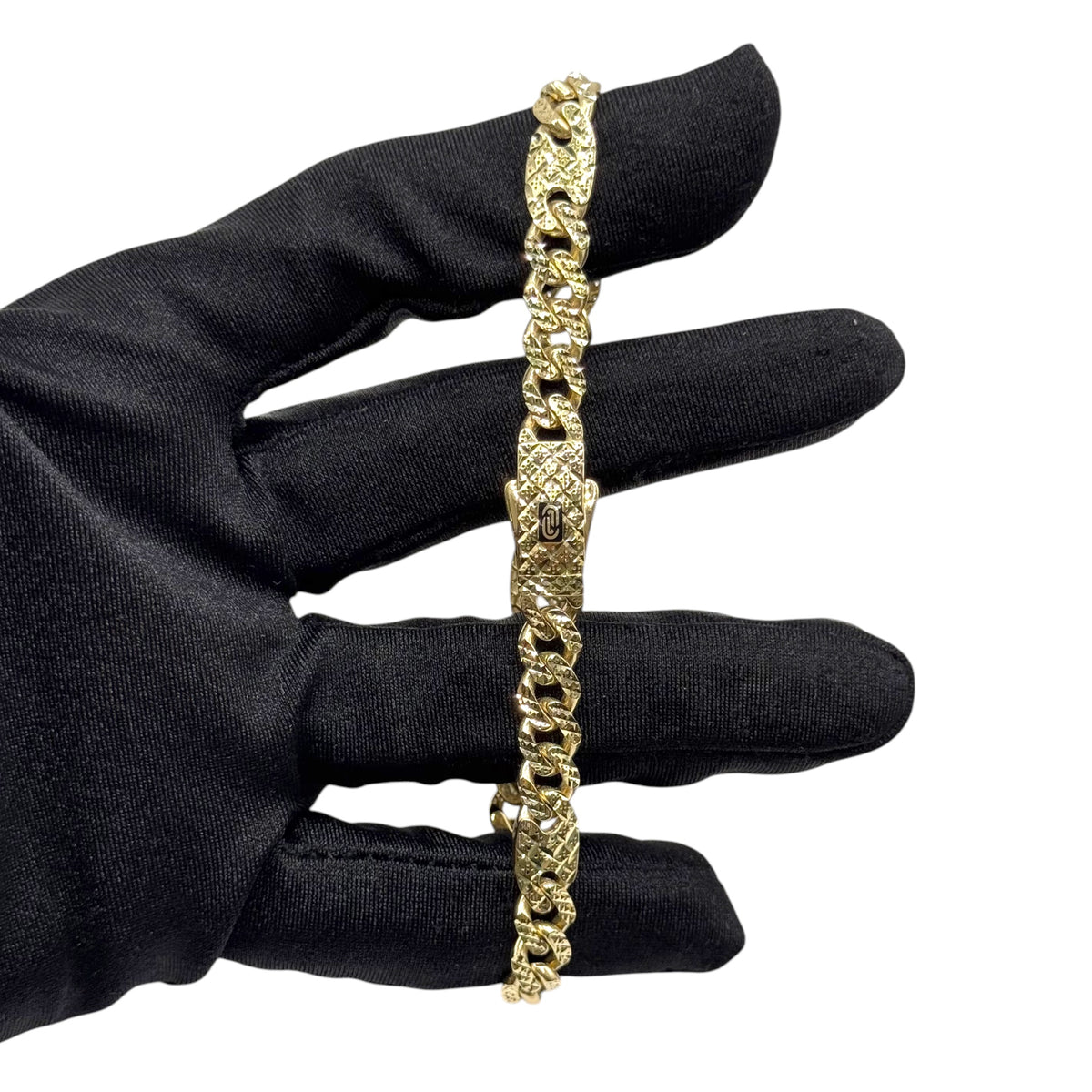 Pulso Fígaro Imperial Diamantado en Oro 10k