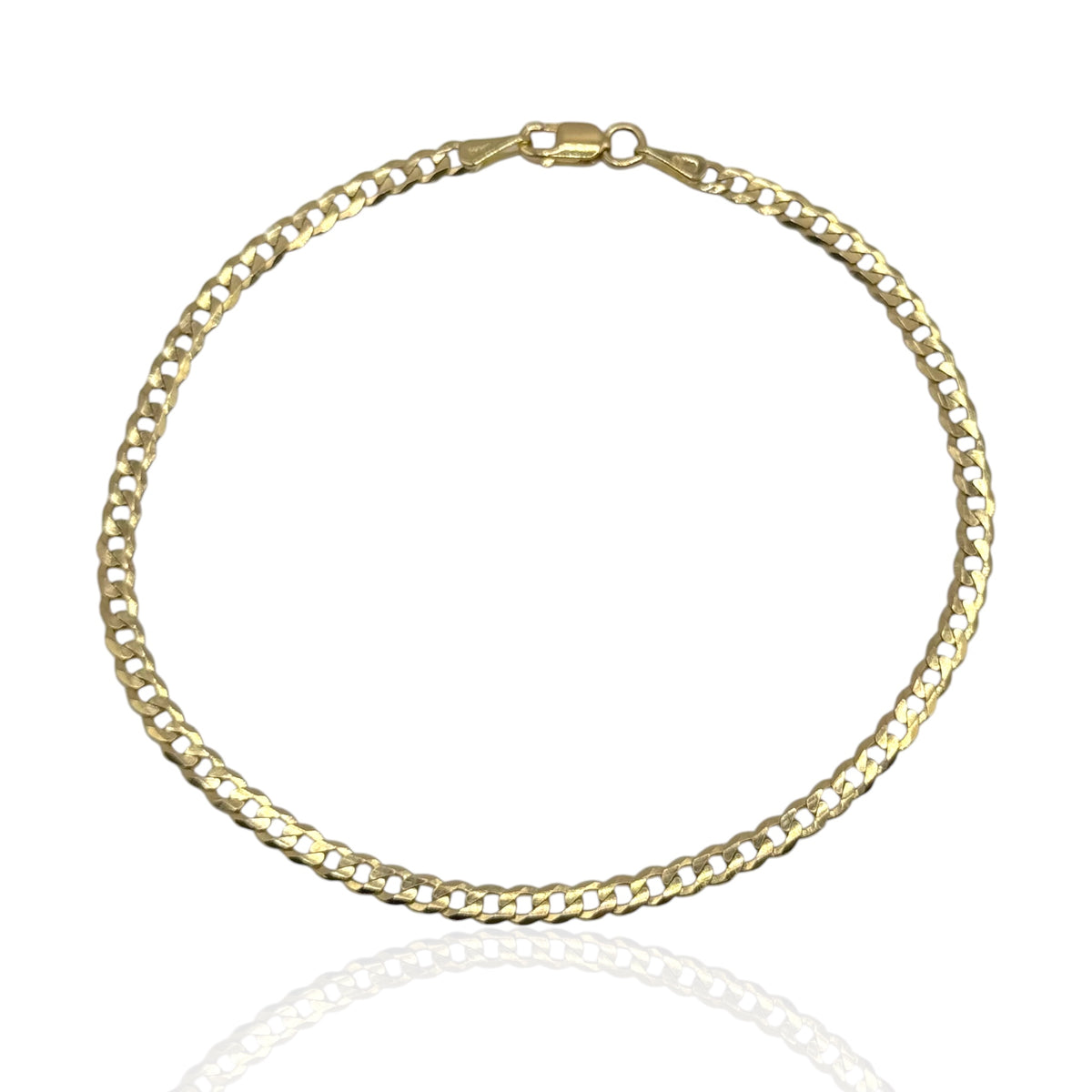 Pulso Barbado en 3mm en Oro 10k