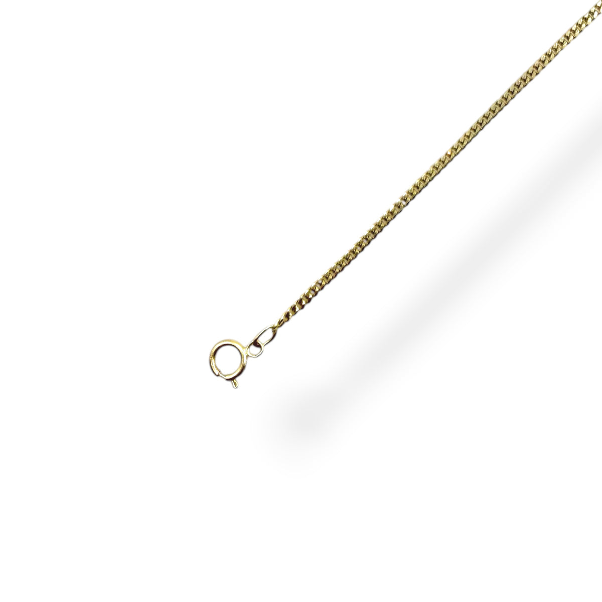 Cadena Cubana 2mm en Oro 10k