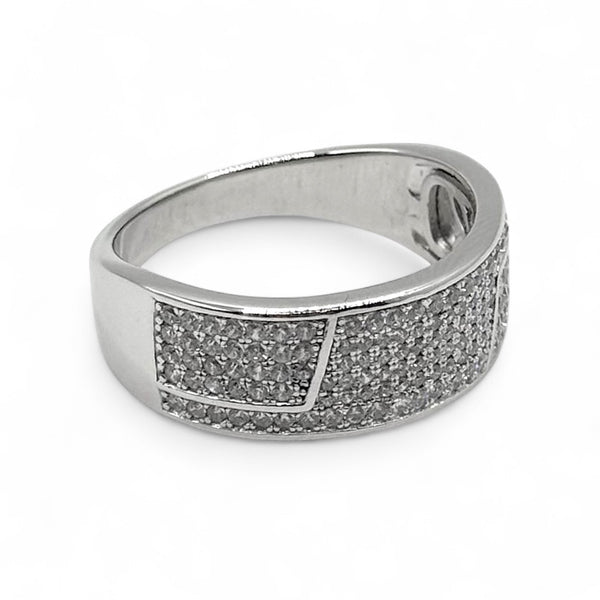 Anillo Silver Grid