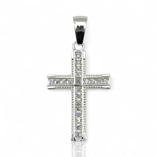 Cruz Recta con Destello Central