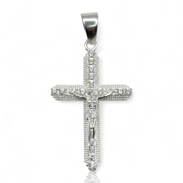 Cruz Tradicional con Cristo Labrado (G)