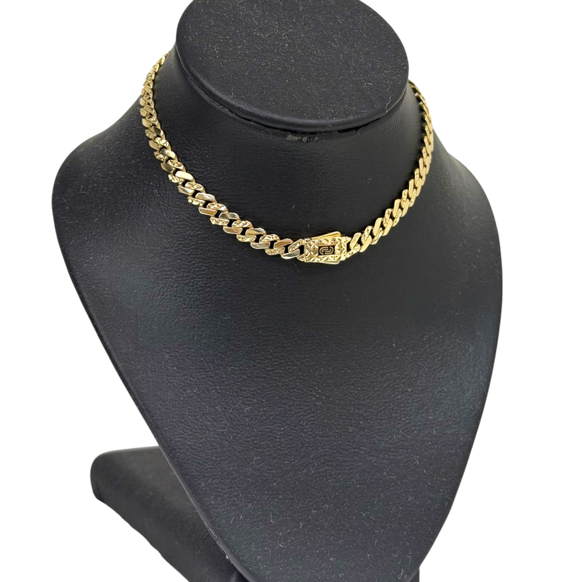 Pulso Deluxe Segrinado de 4mm en Oro 10k