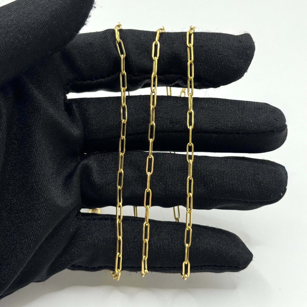 Cadena Clip Italiana Oro 10K Italiana
