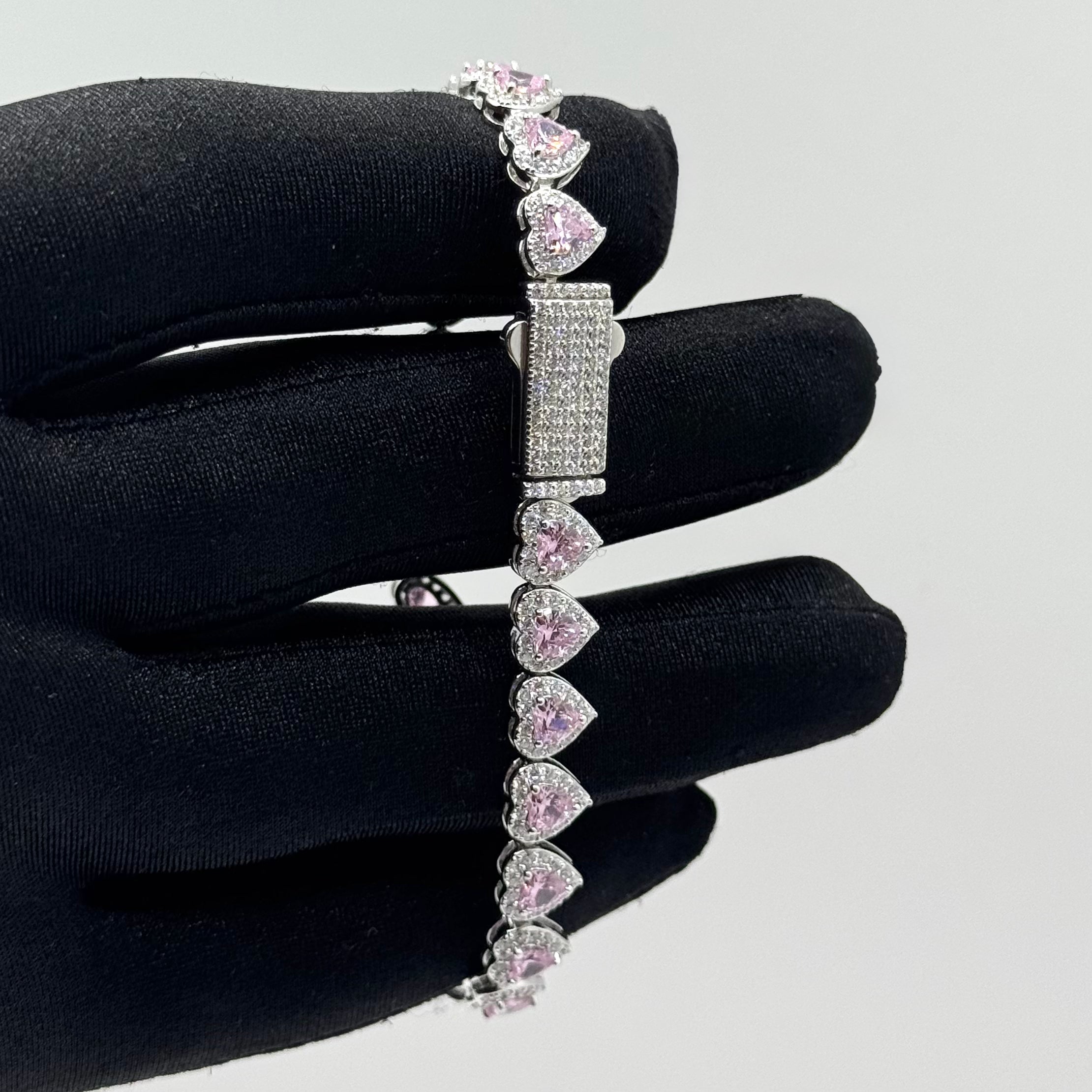 Pulso Love Hearts Rosa