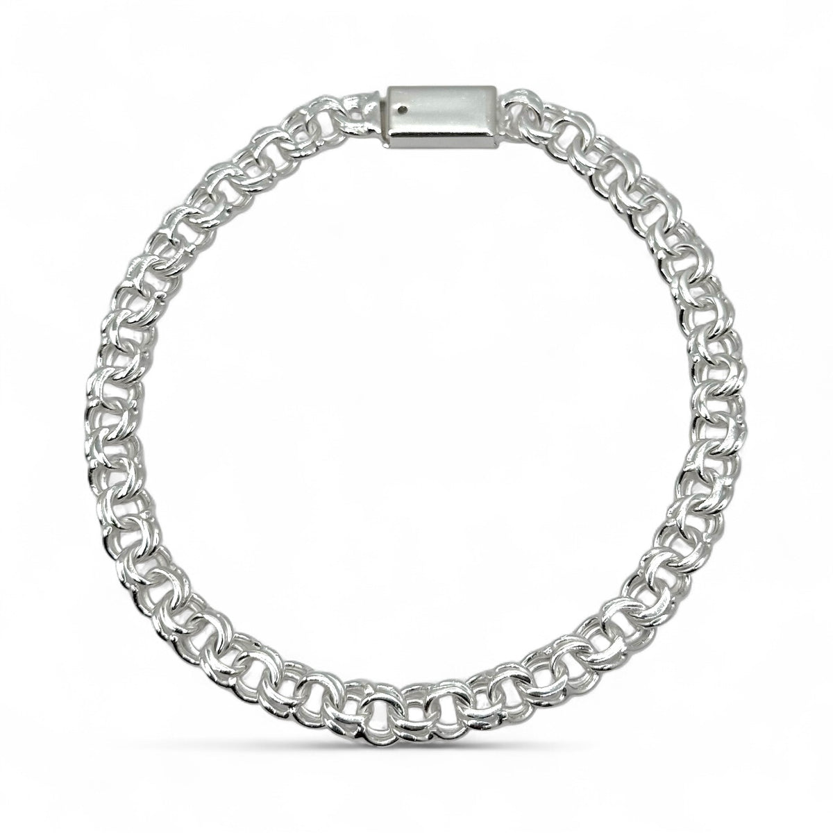 Pulsera Eslabón Chino 6mm
