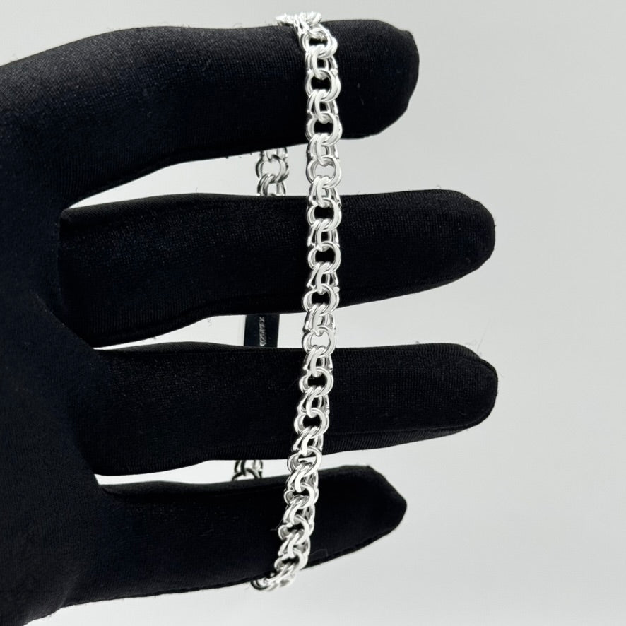 Pulsera Eslabón Chino 6mm
