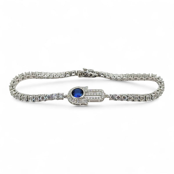 Pulso Blue Hamsa