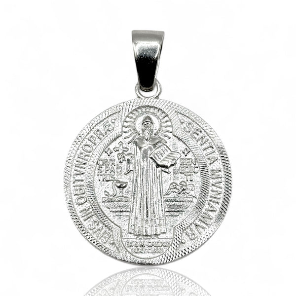 Medalla San Benito Lisa (XL)