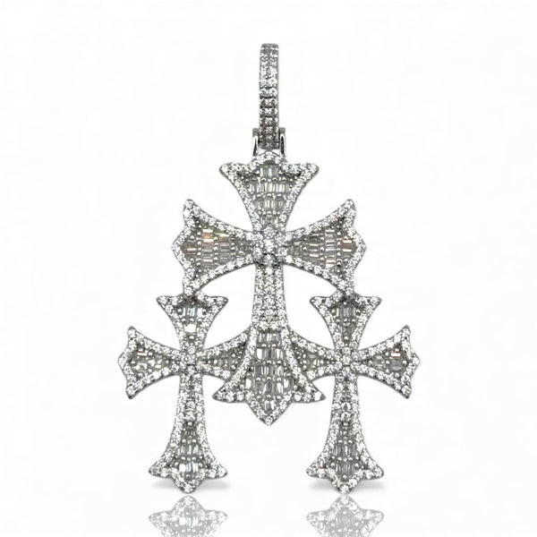 Cruz Gótica Triple Ice