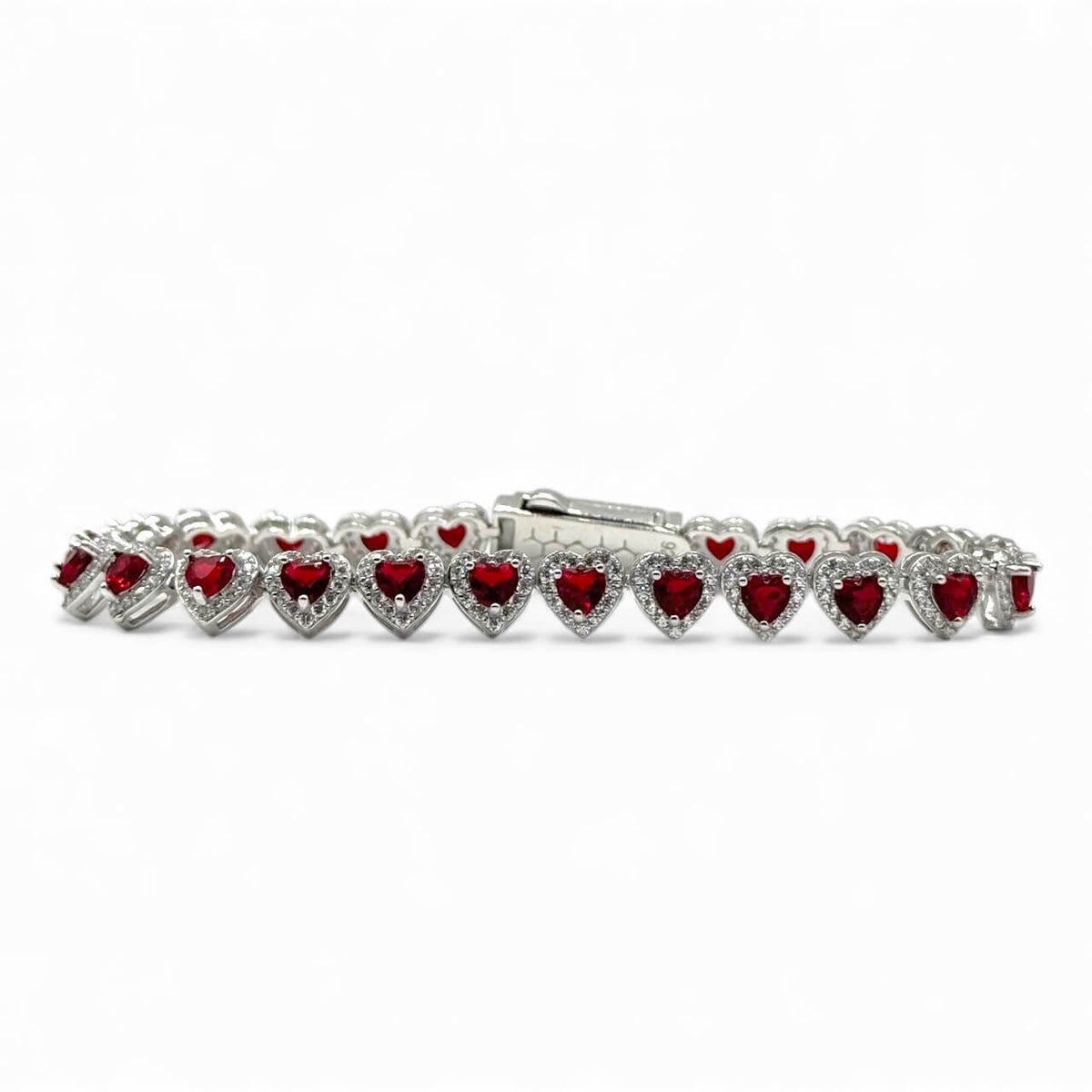 Pulso Love Hearts Rojo