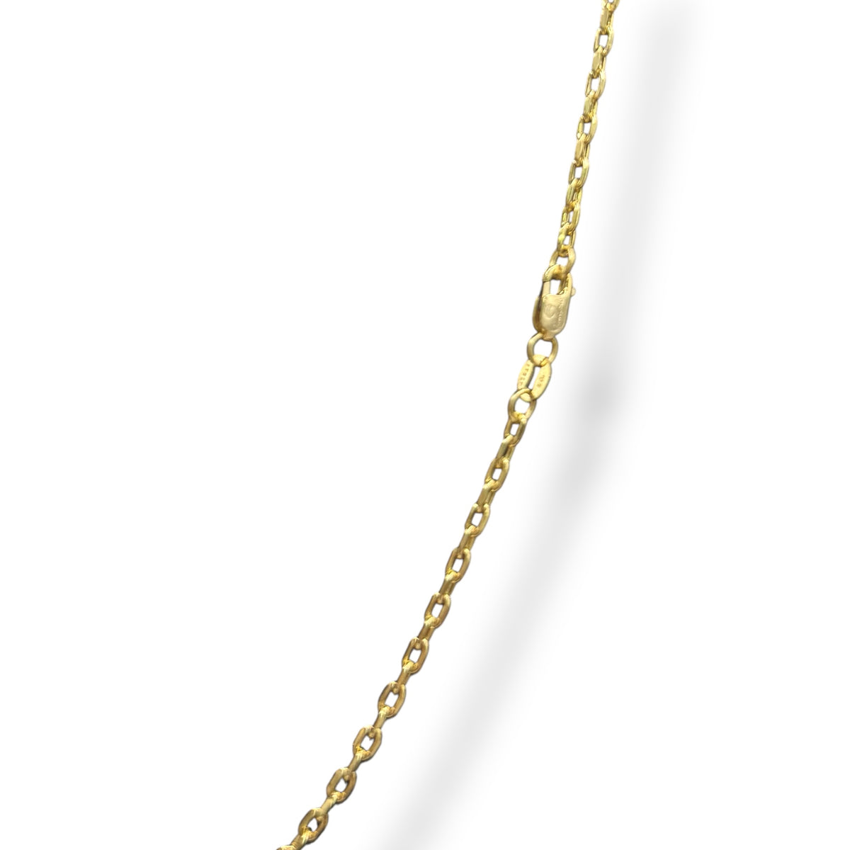 Cadena Mini Clip Oro 10K Italiana