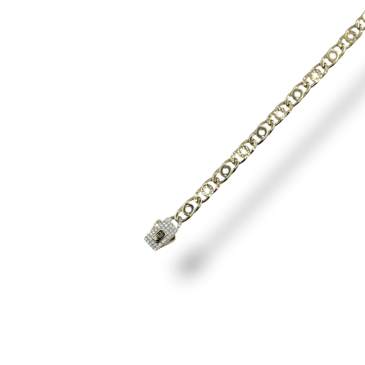 Pulso Italiano Órbita Diamantada Oro 10K
