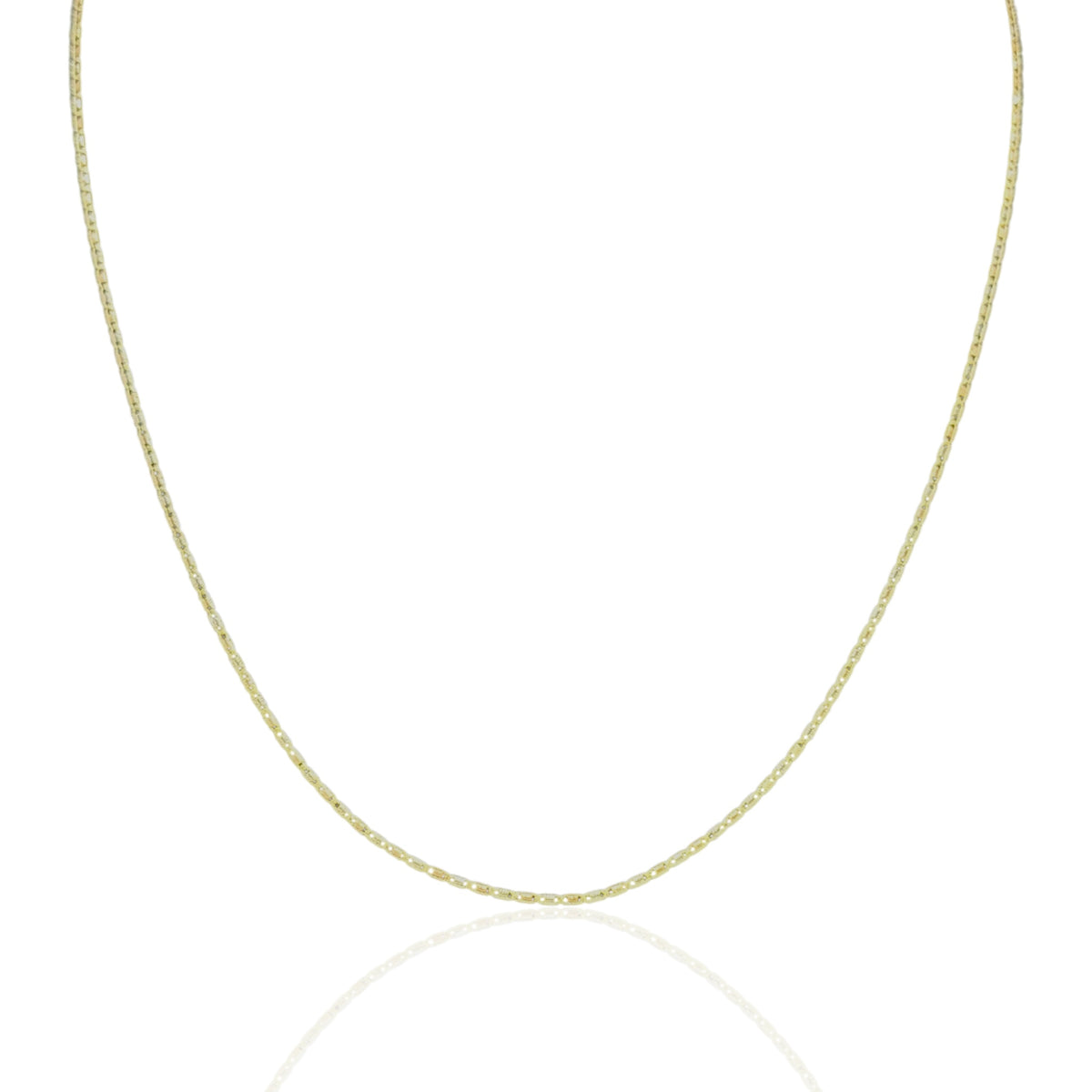 Ancla martillada 1.5 mm en Oro 10k