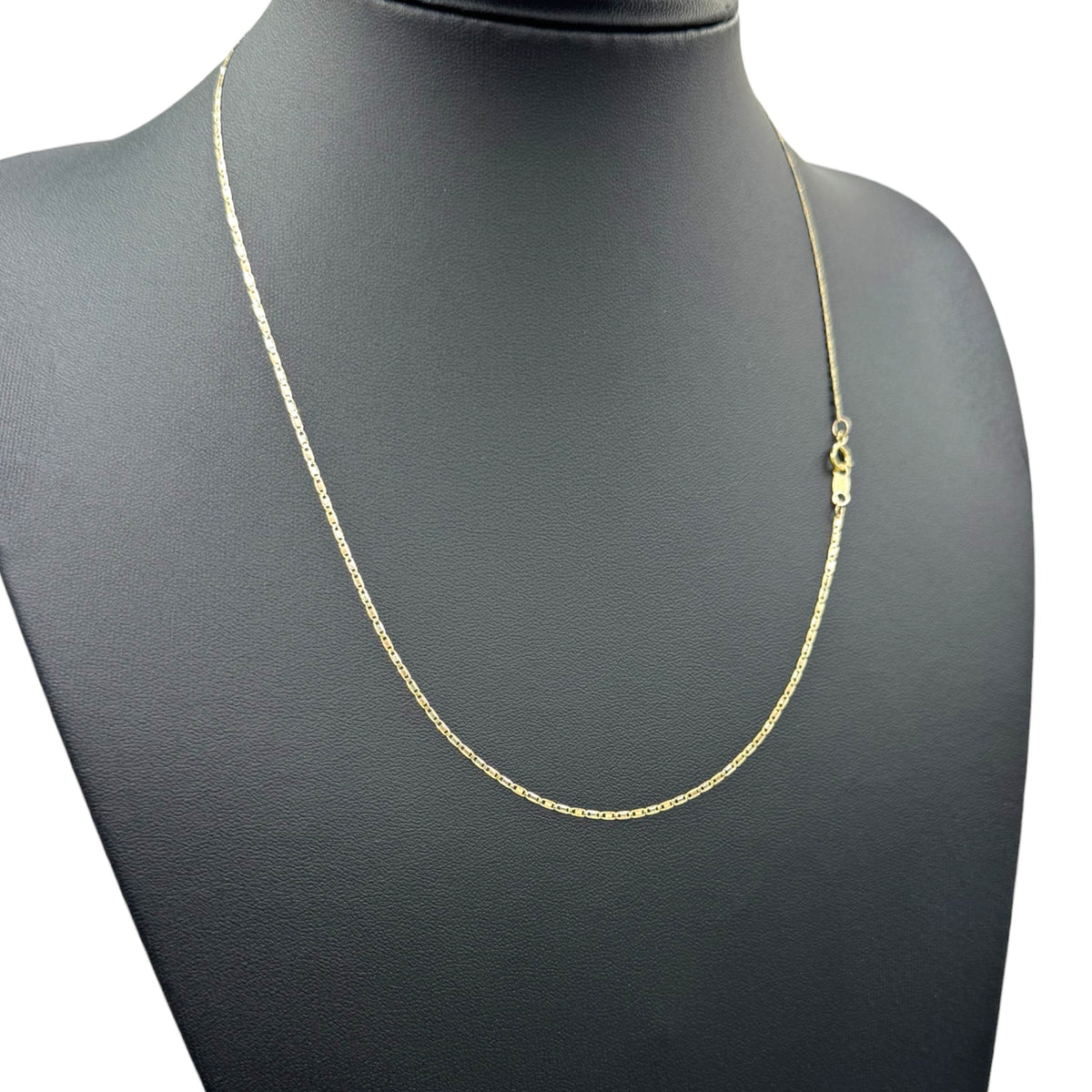 Ancla martillada 1.5 mm en Oro 10k