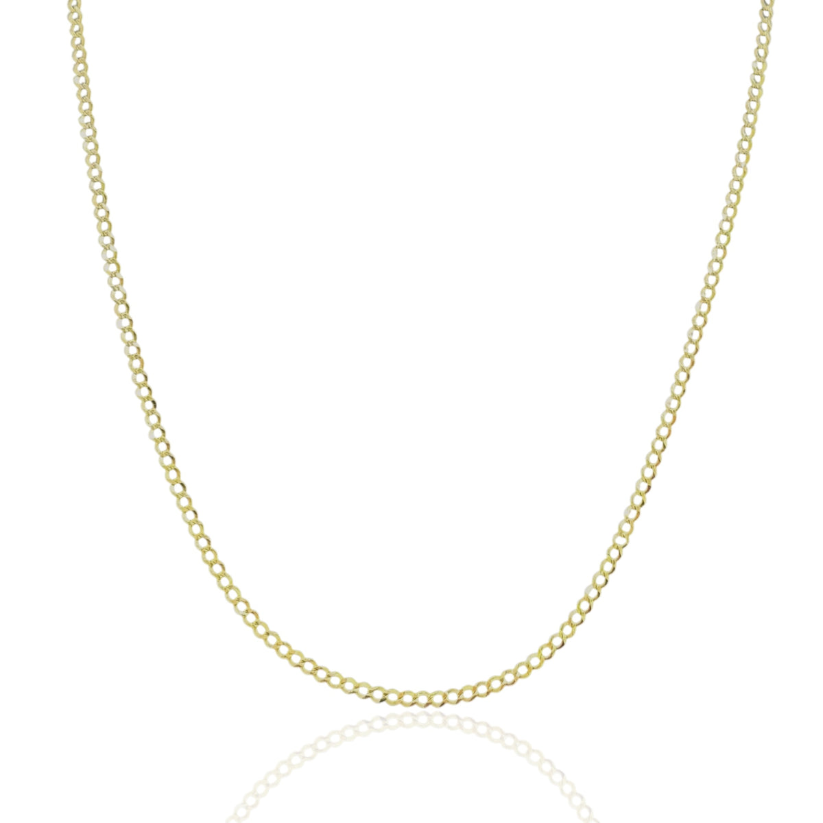 Barbada Nacional 3 mm en Oro 10k