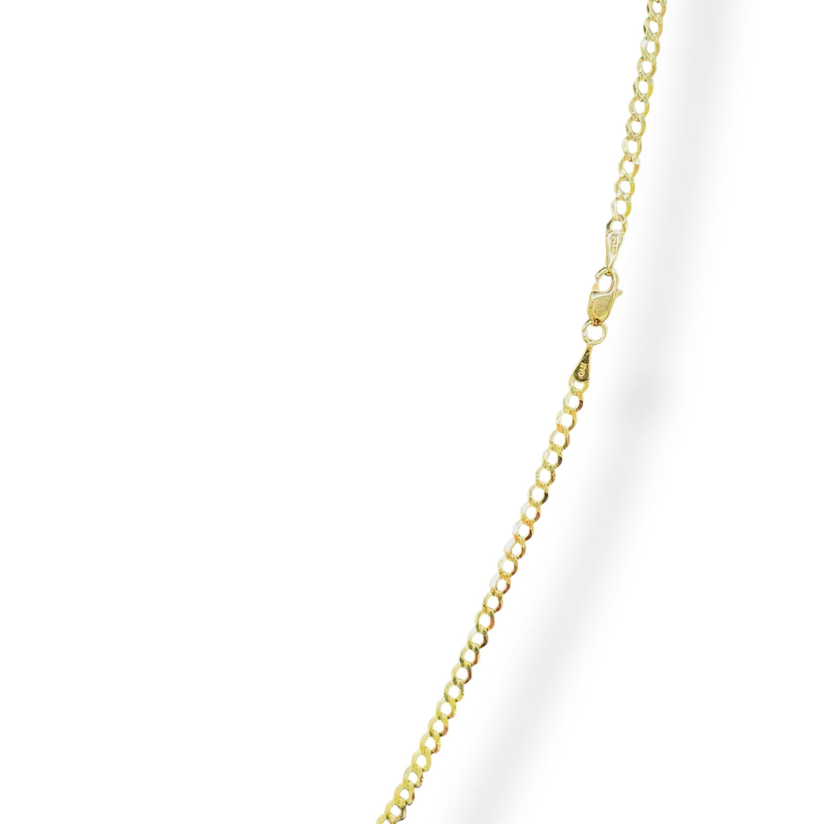 Barbada Nacional 3 mm en Oro 10k