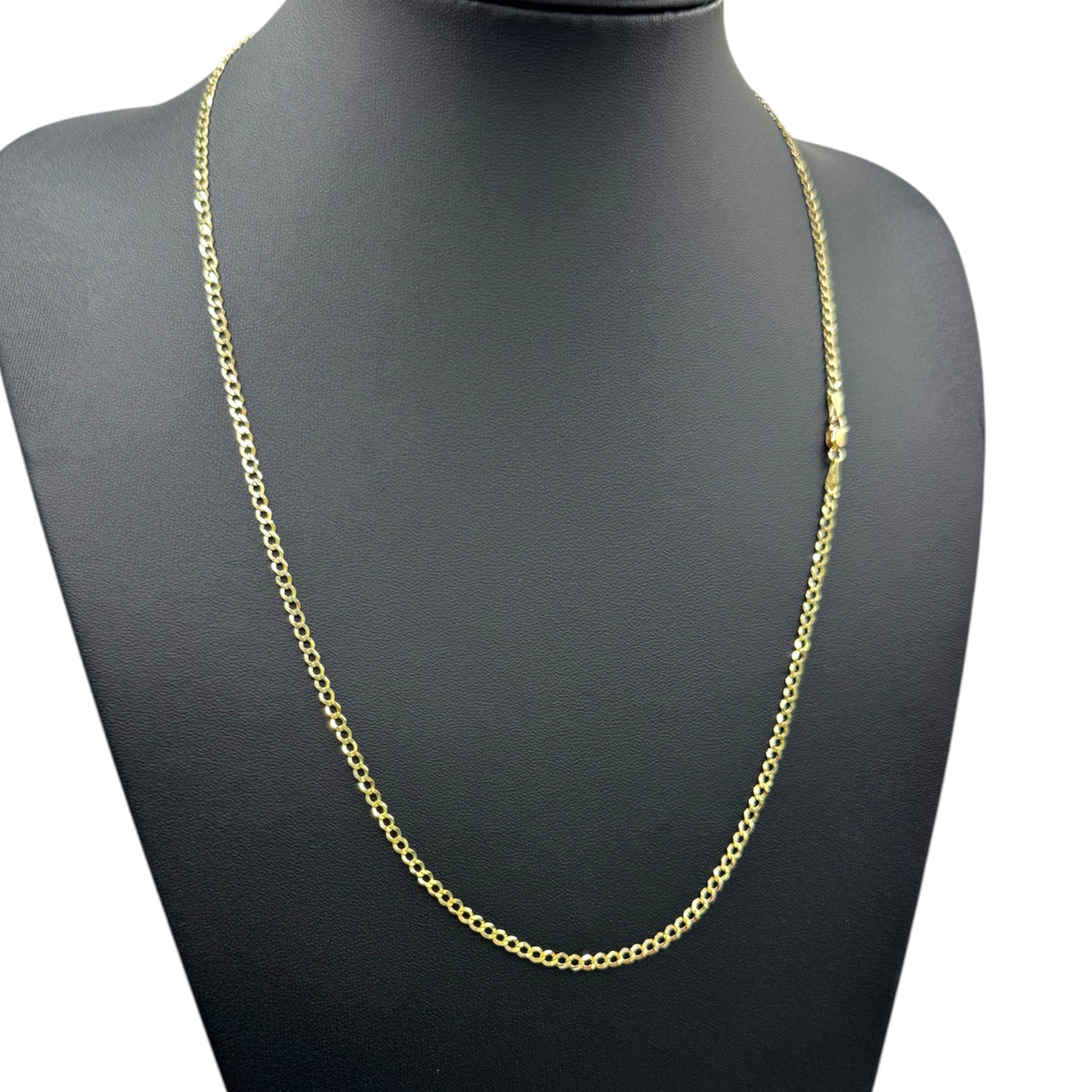 Barbada Nacional 3 mm en Oro 10k