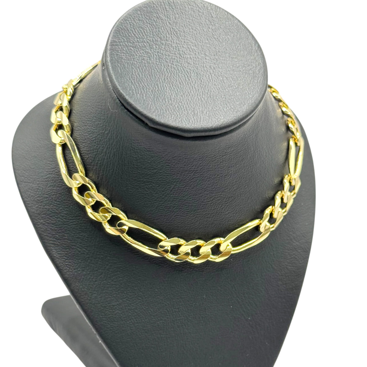 Pulsera 3 y 1 Ancho en Oro 10k