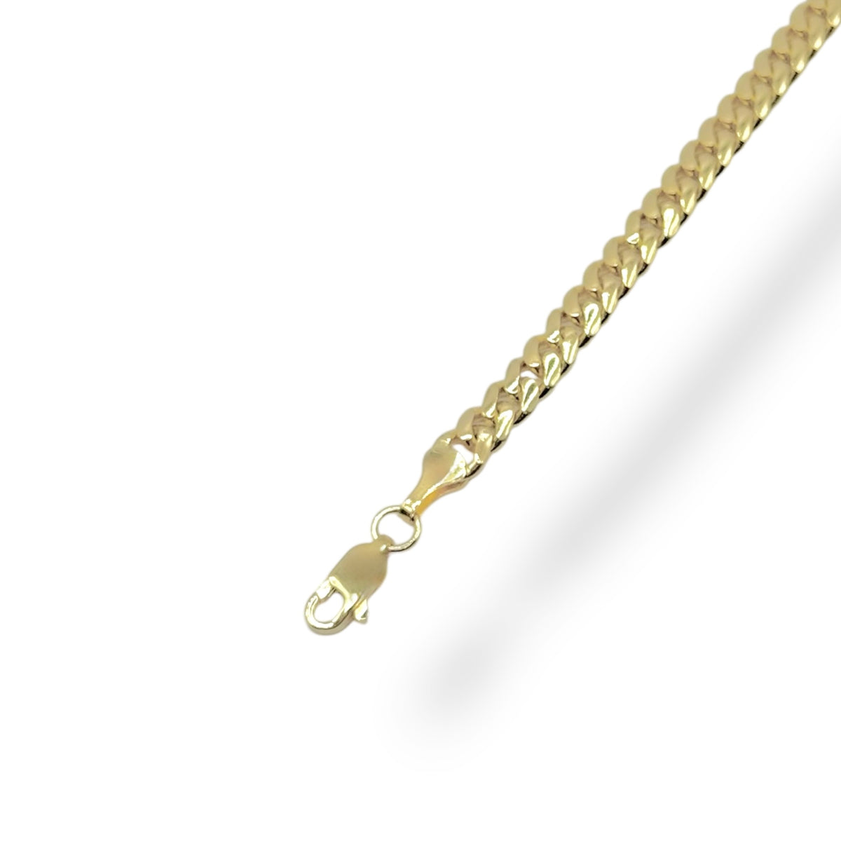Pulsera Cubano en Oro 10k