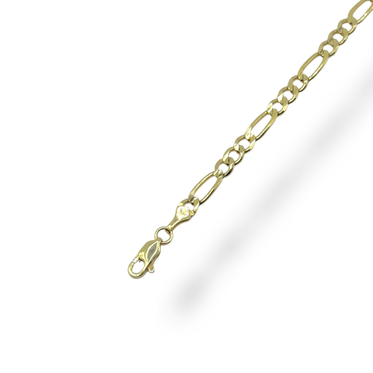 Pulsera 3 y 1 Cerrado en Oro 10k