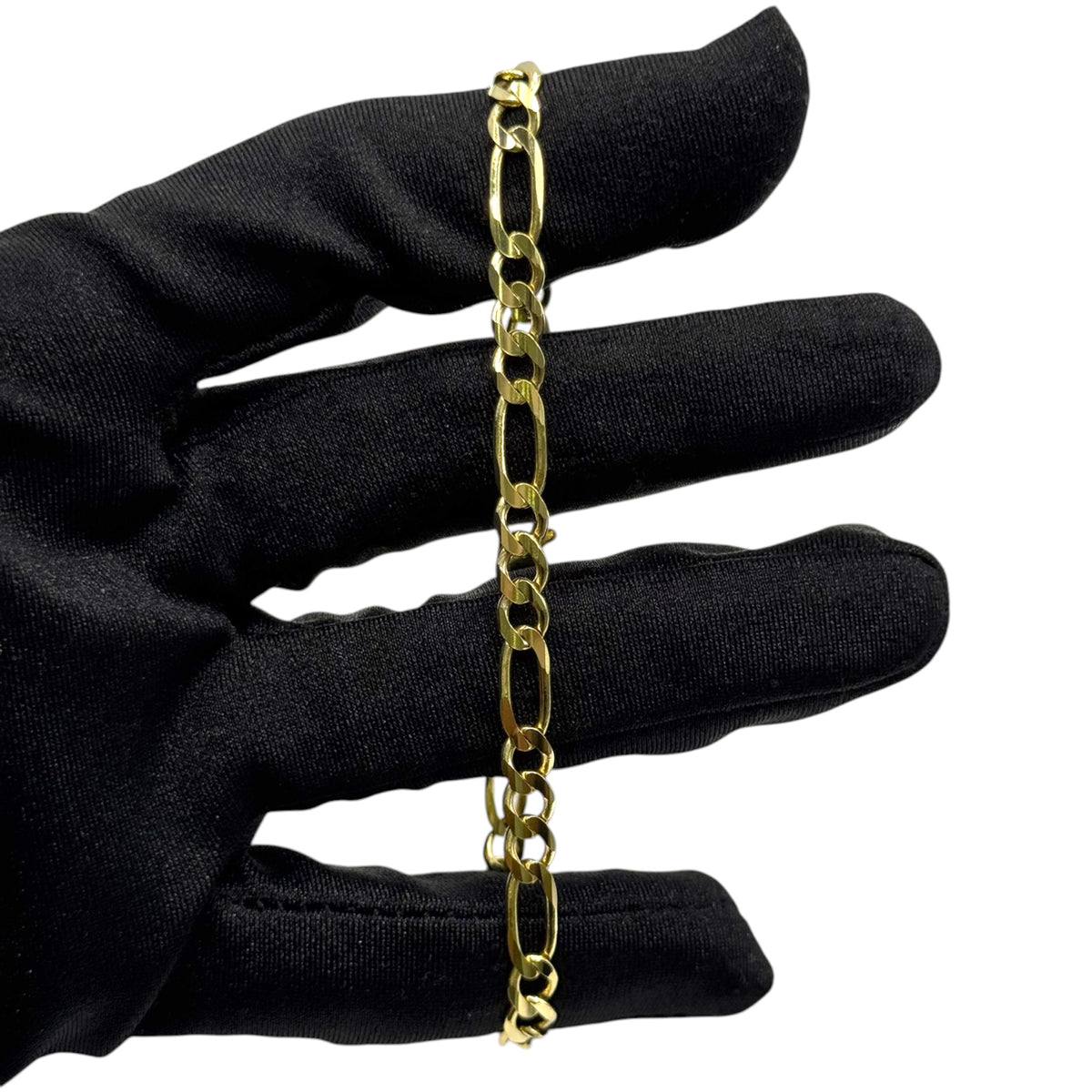 Pulsera 3 y 1 Cerrado en Oro 10k