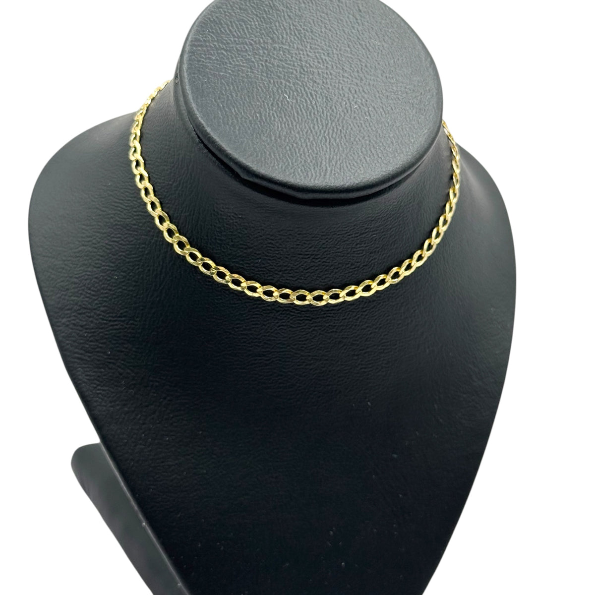 Pulsera Barbado de 18cm en 3mm Oro 10k