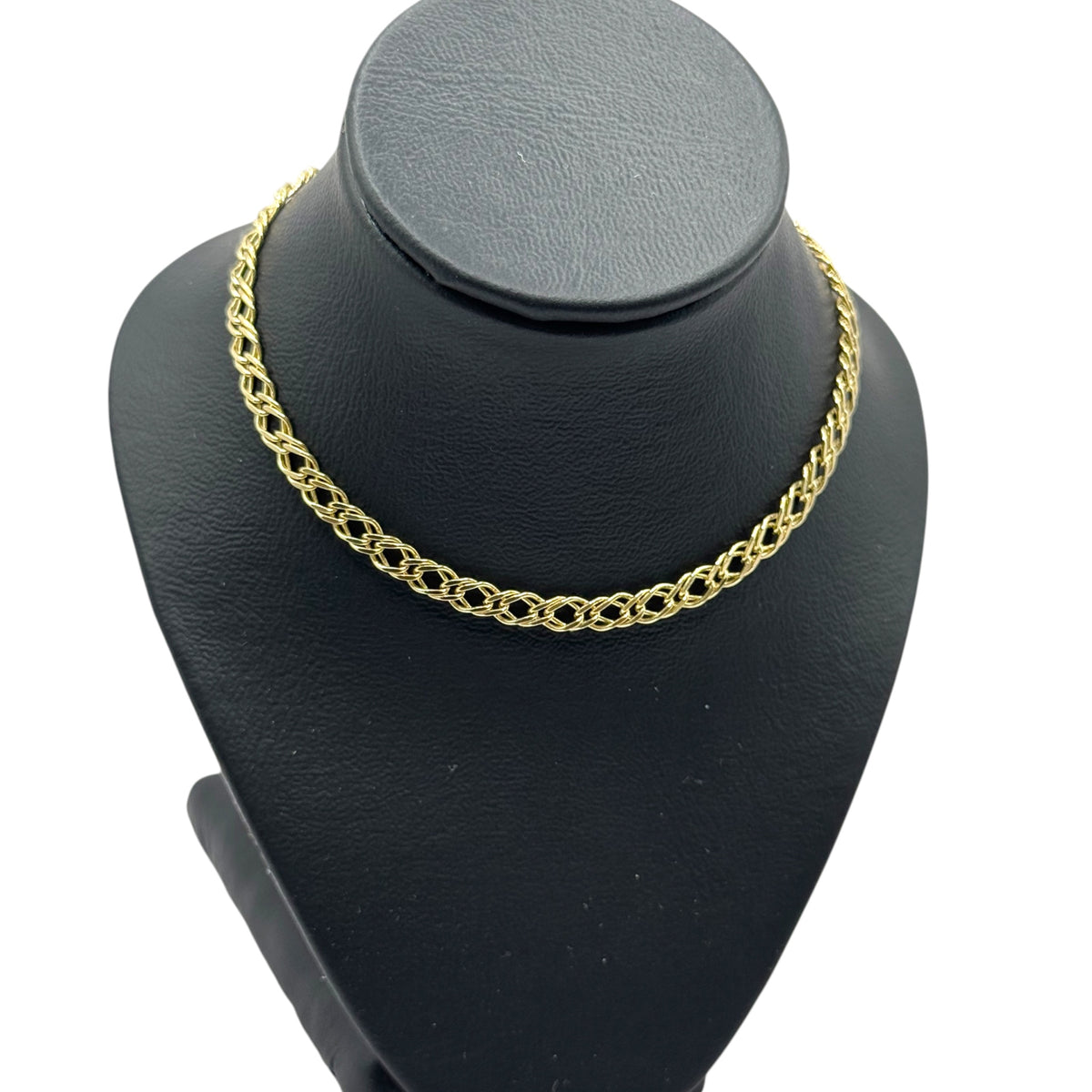 Pulsera Doble Rombo en Oro 10k
