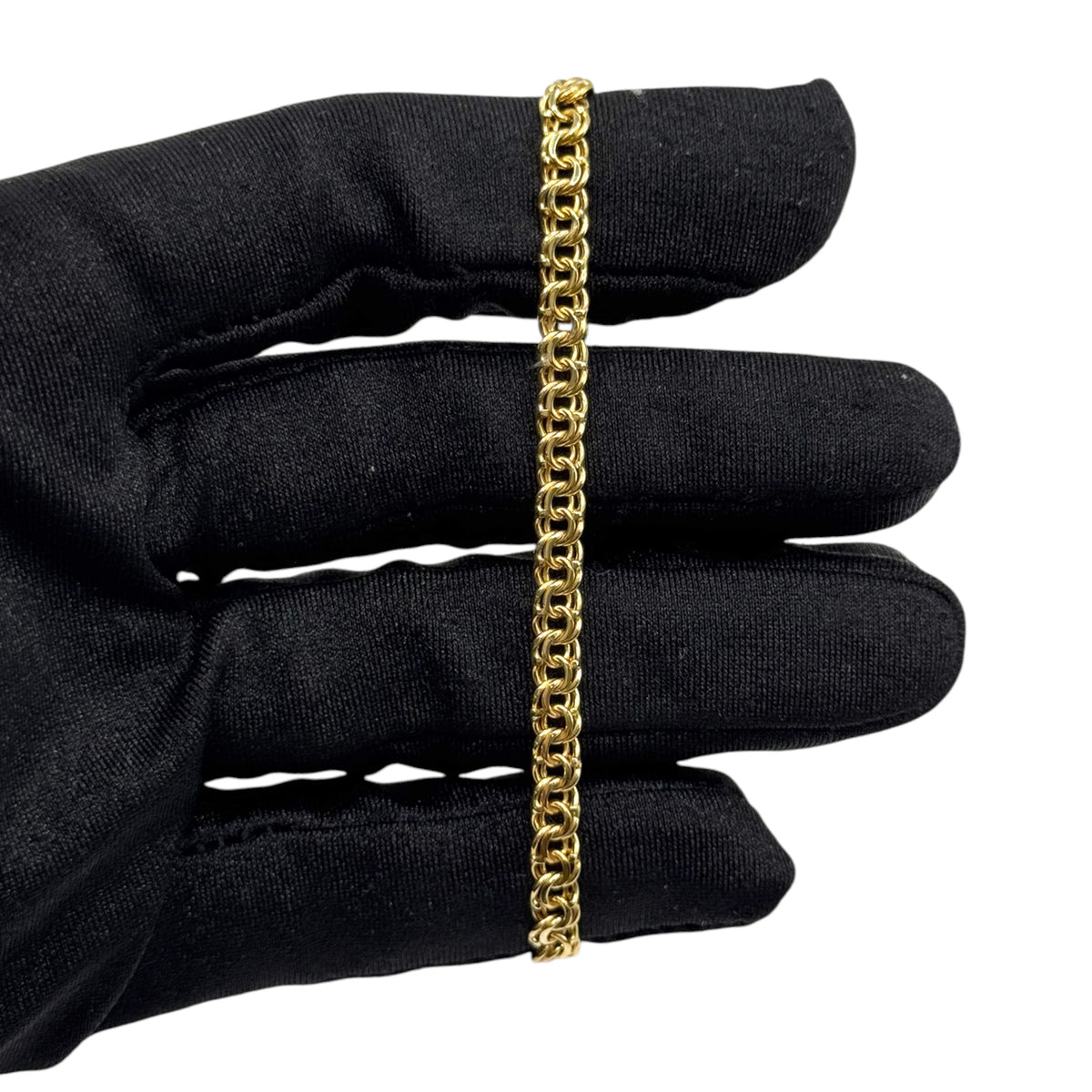Pulsera Eslabón Chino en Oro 10k