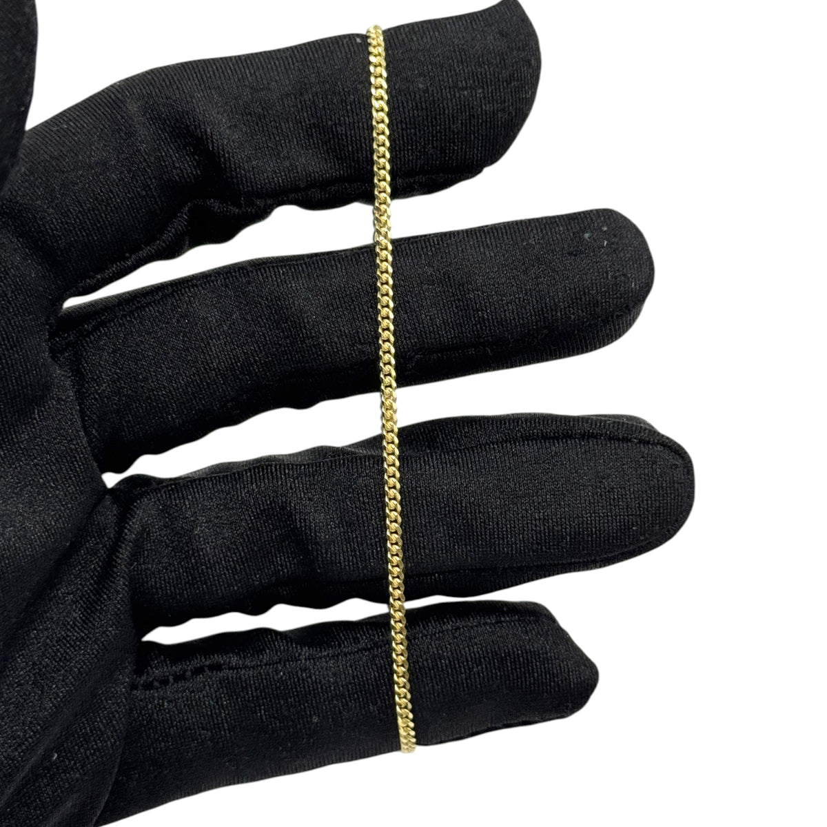 Pulsera Barbado 2mm en Oro 10k