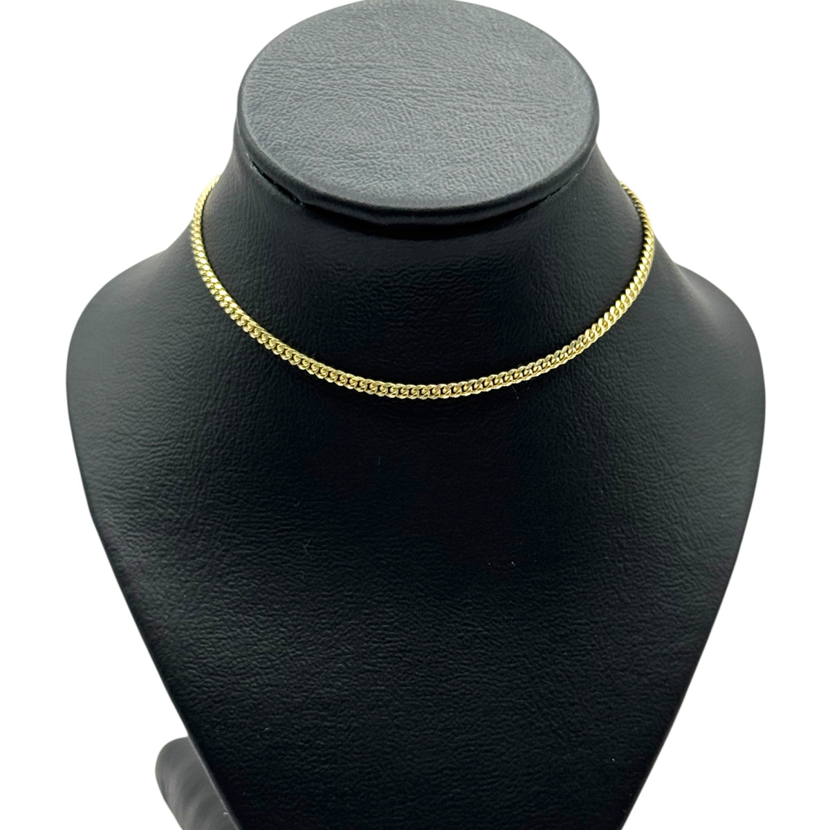 Pulsera Barbado 2mm en Oro 10k