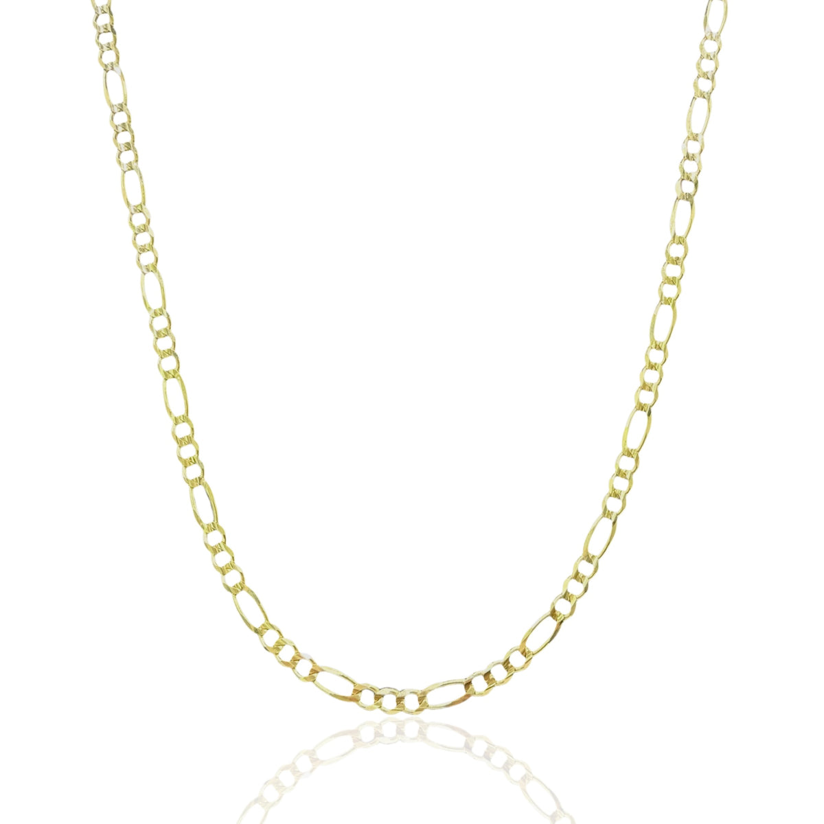 Cadena Sólida 3 y 1 Cerrada de 4.5mm en Oro 10k