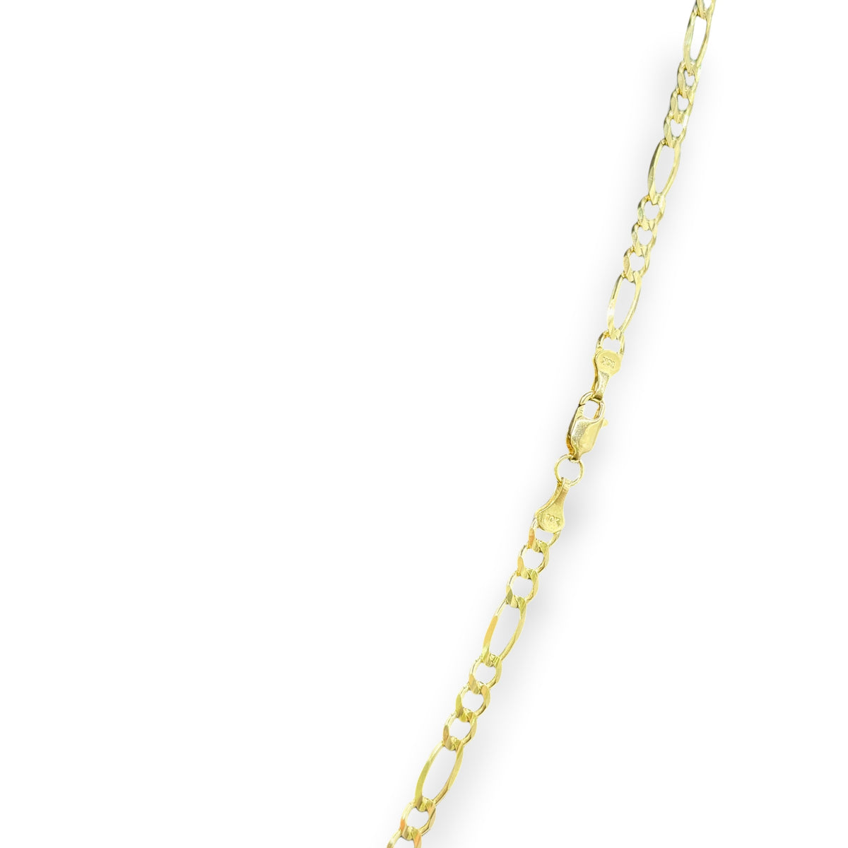 Cadena Sólida 3 y 1 Cerrada de 4.5mm en Oro 10k