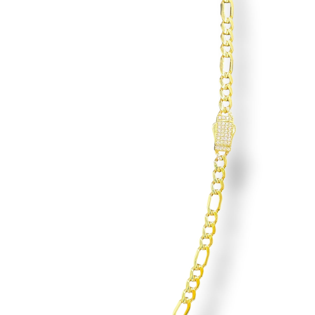 Cadena Italiana 3 y 1 en 55cm en Oro 10k