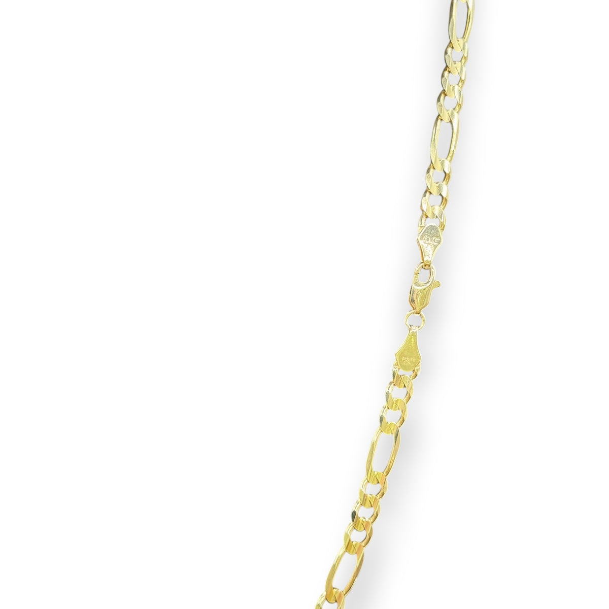 Cadena Sólida 3 y 1 Cerrada de 6mm en Oro 10k