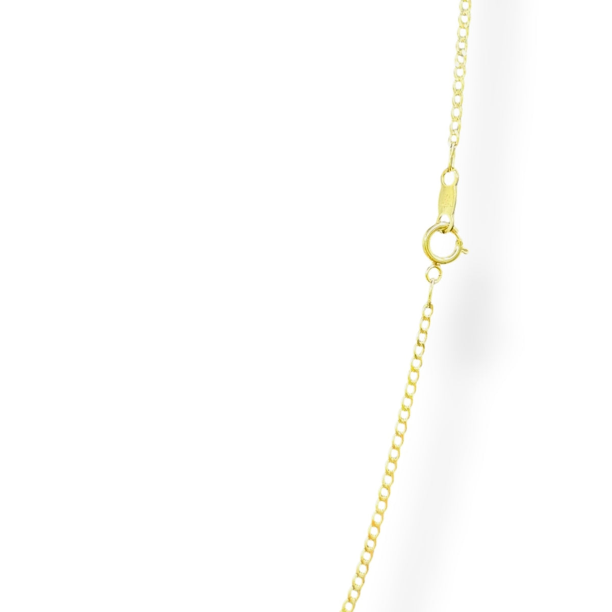 Cadena Sólida Barbada de 1.5mm en Oro 10k