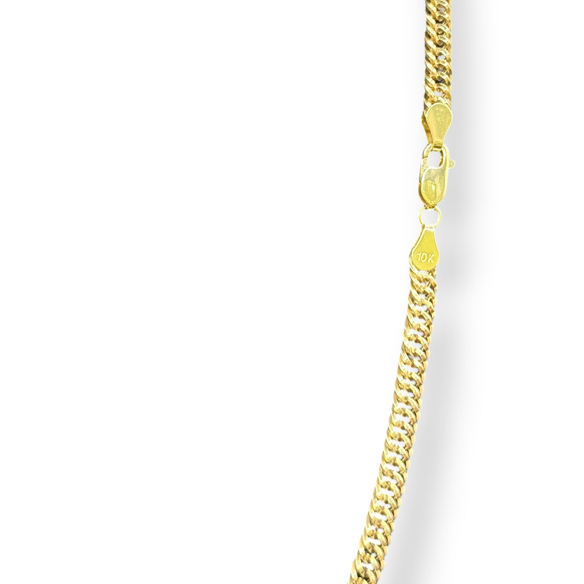 Cadena Italiana Doble Rombo en 5mm en Oro 10k