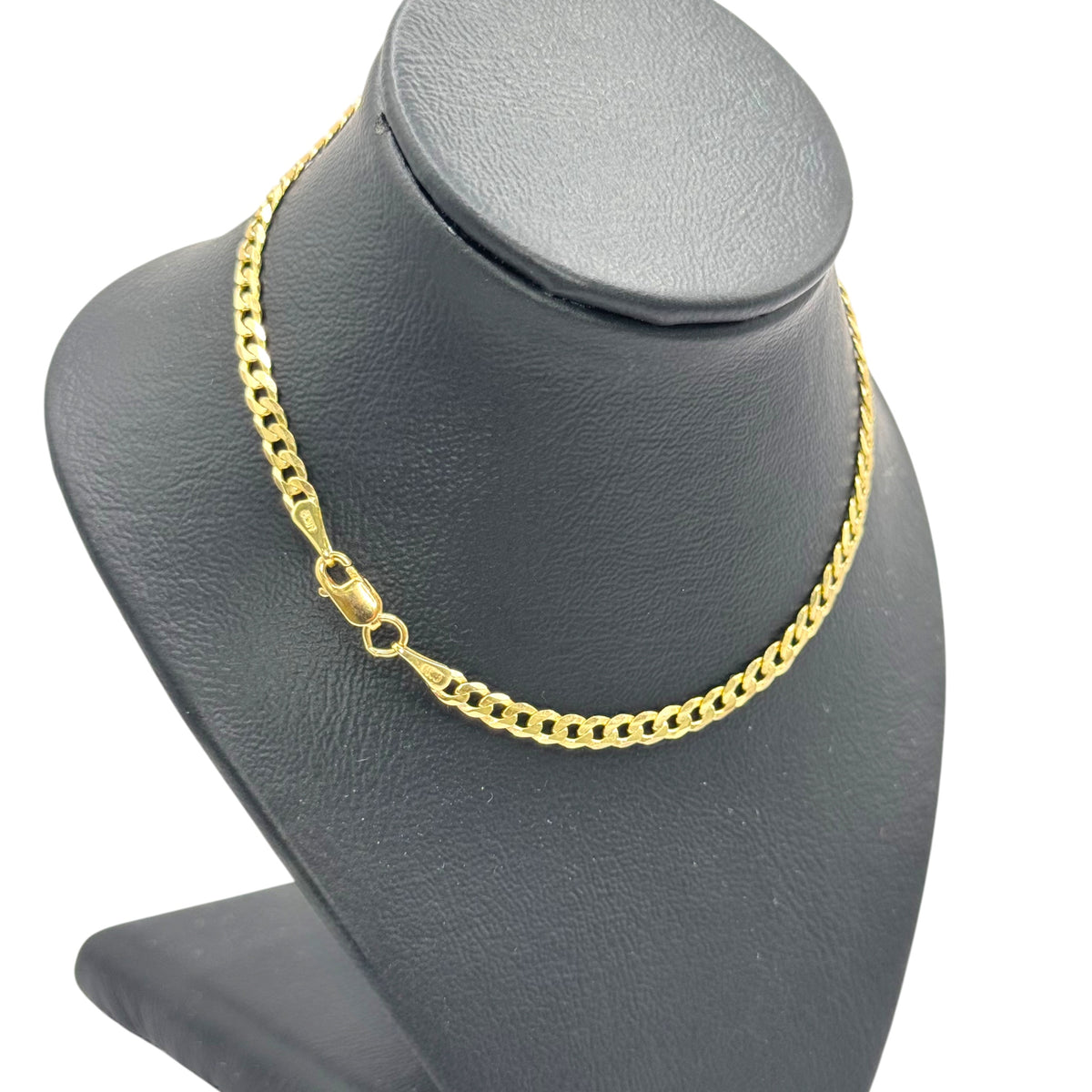 Pulso Barbado en 3mm en Oro 10k