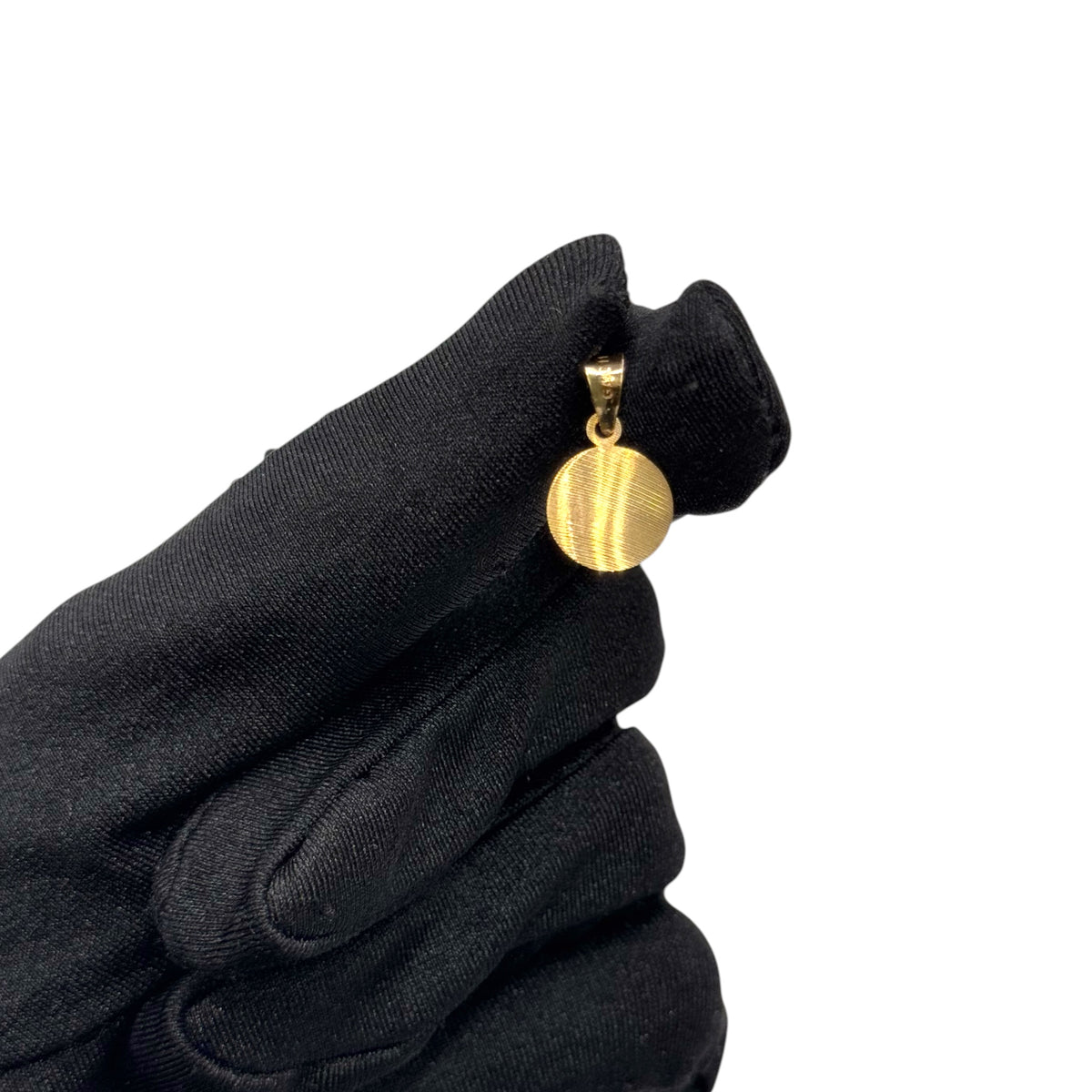 Medalla Divino Rostro Tricolor Chica en Oro 14k