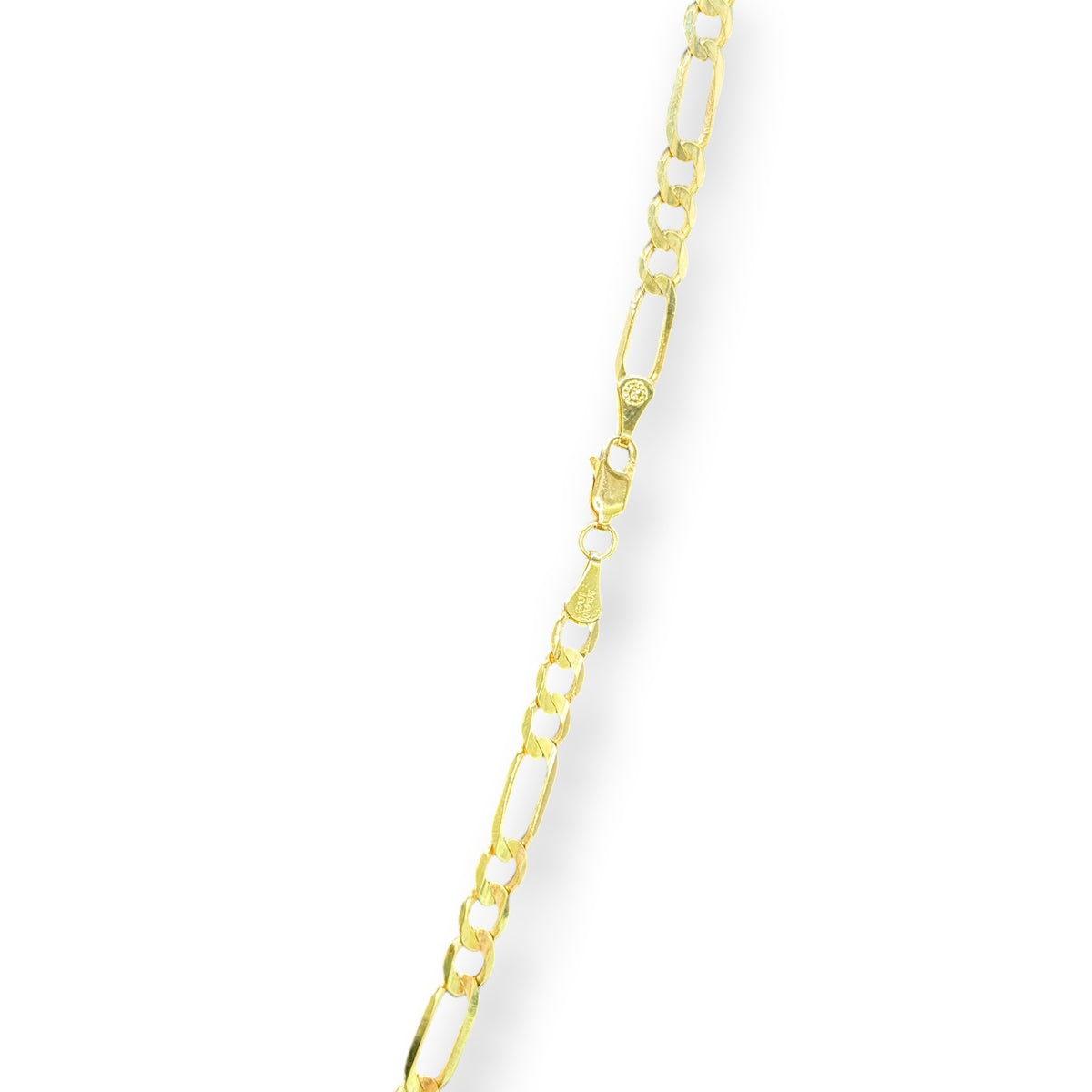 Cadena 3 y 1 de 5mm Clásica en Oro 10k