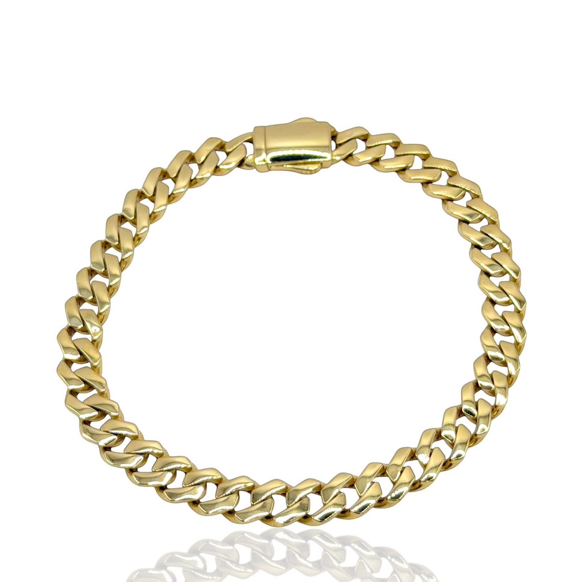 Pulso Edge 20cm en Oro 10k
